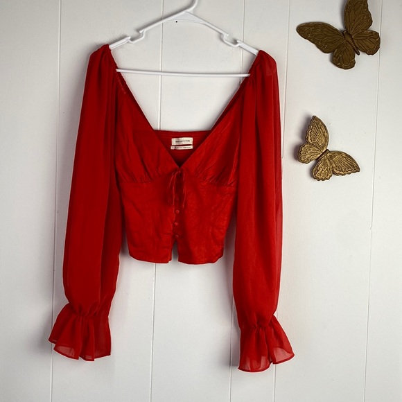 Urban Outfitters Tops - Urban Outfitters Milkmaid Top